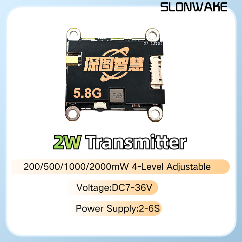 Transmissor VTX SLONWAKE 5.8G  - Fpv Drone Vtx avaliação e preço