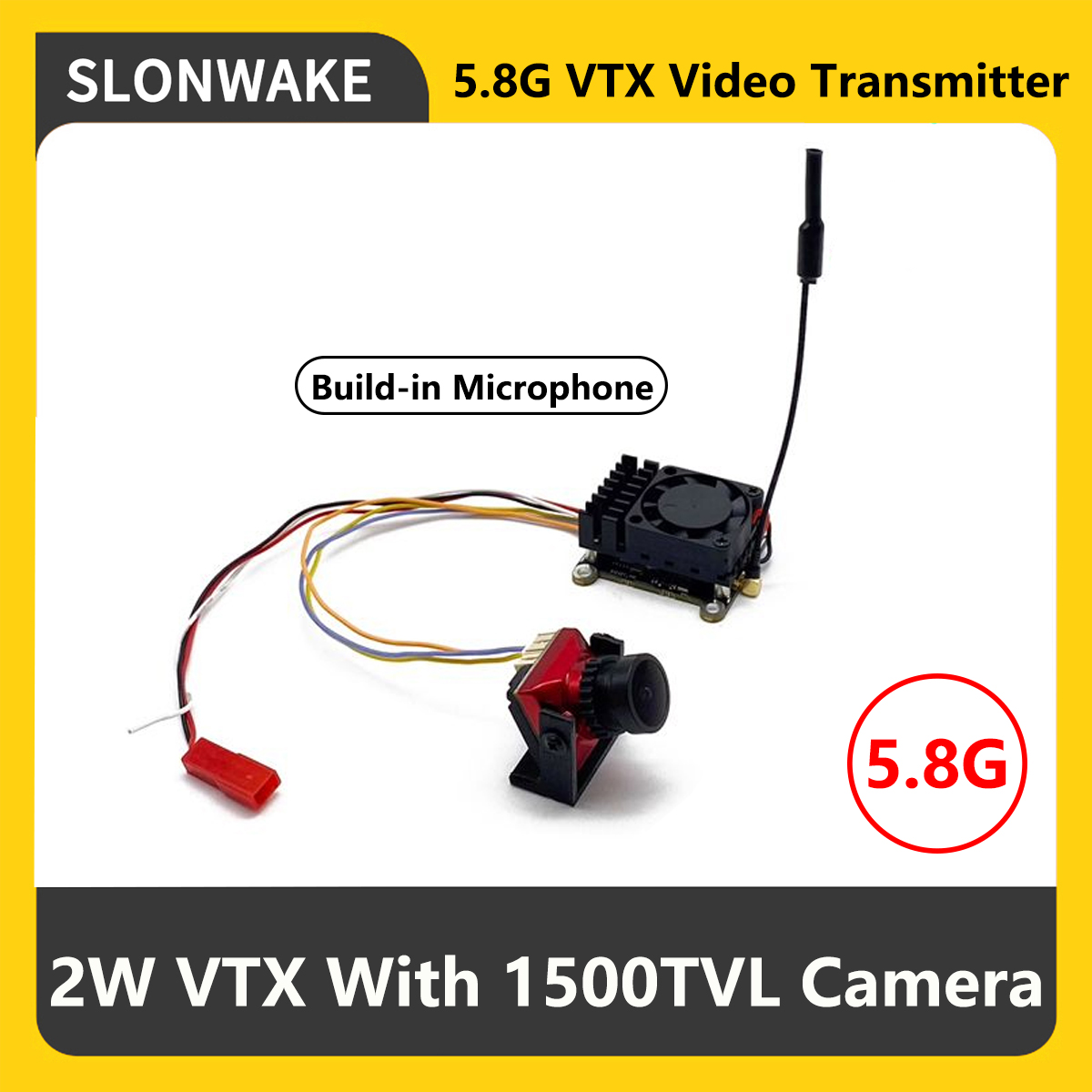 Transmissor FPV VTX SLONWAKE 5 - Fpv Drone Vtx avaliação e preço